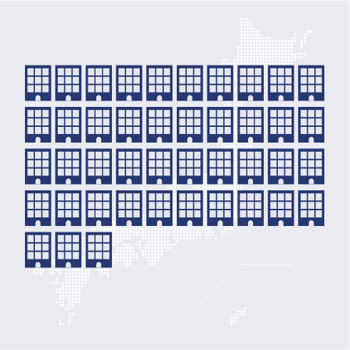 ビル所有数43物件